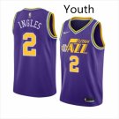 Youth Utah Jazz #2 Joe Ingles Classic Edition Swingman Basketball Jersey Purple