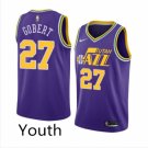 Youth Utah Jazz #27 Rudy Gobert Classic Edition Swingman Basketball Jersey Purple