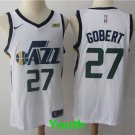 Youth Utah Jazz #27 Rudy Gobert Icon Edition Swingman Basketball Jersey White