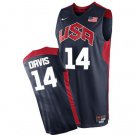 Men's Anthony Davis #14 Throwback 2012 Team USA BasketBall Jersey Navy Stitched