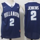 Men's Villanova Wildcats #2 Kris Jenkins Basketball Jersey Stitched Navy Blue