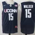 Men's Uconn Huskies #15 Kemba Walker College Basketball Jersey Navy Stitched