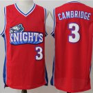 Calvin Cambridge #3 LA Knights Red Basketball Jersey Like Mike Lil Bow Wow