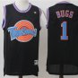 Bugs Bunny #1 Tune Squad Space Jam Movie Basketball Jersey Black