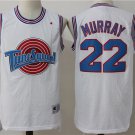 Bill Murray #22 Tune Squad Space Jam Movie Basketball Jersey White
