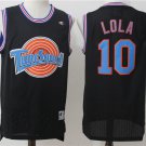 Lola Bunny #10 Black Squad Space Jam Shirt Tune Basketball Jersey New