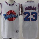 Space Jam Michael Jordan #23 Tune Squad Basketball White Jersey Throwback