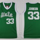 Men's Michigan State #33 Earvin Johnson Green College Basketball Jersey