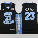 Men's North Carolina #23 Michael Jordan College Basketball Jersey Black