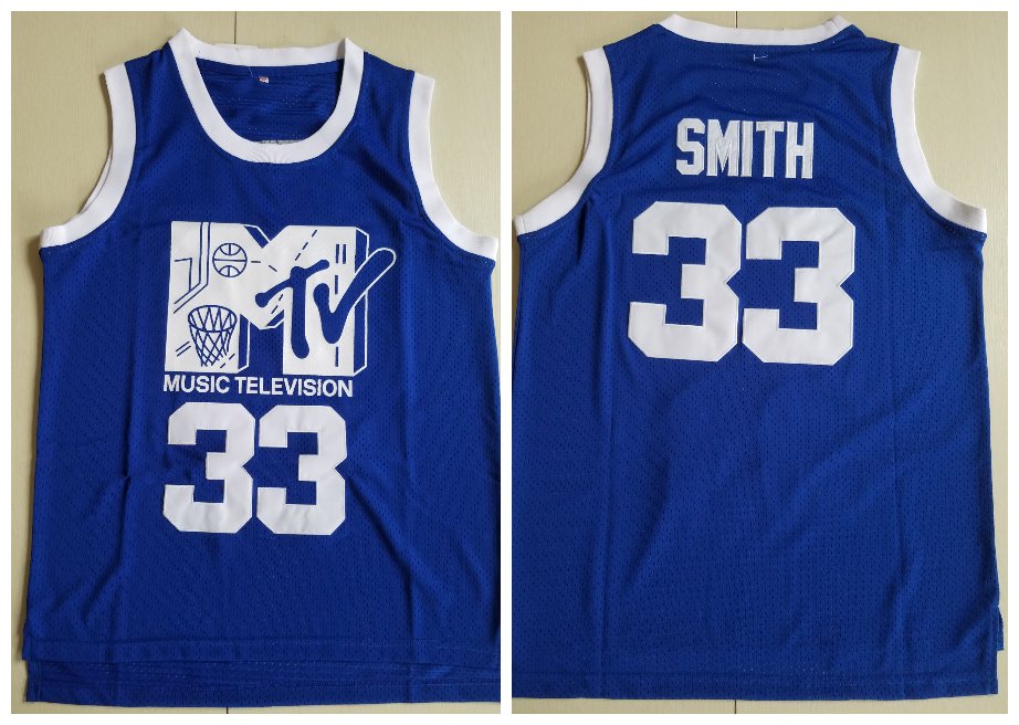 Will Smith 33 MTV First Annual Rock N'Jock B-Ball Jam 1991 Basketball Jersey