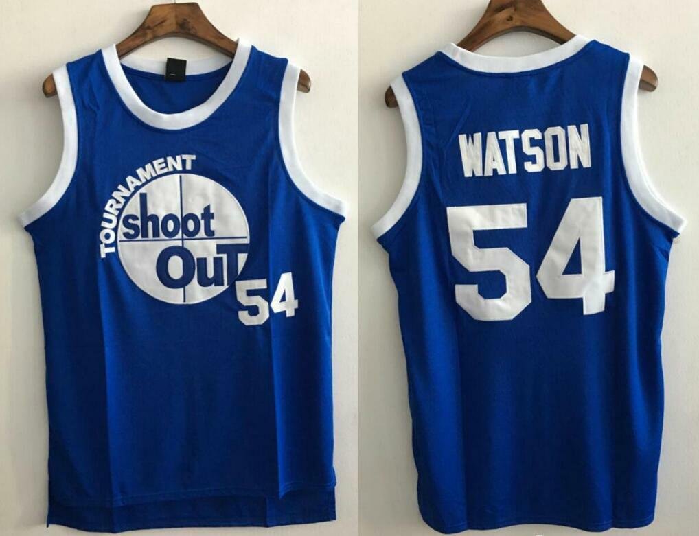 Above The Rim Kyle Watson 54# Tournament Shoot Out Basketball Jersey Blue.