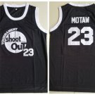 Above The Rim Movie Tupac Shakur Shoot Out Tournament Black Jersey Motaw #23