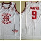 A Different World Dwayne Wayne Hillman #9 College Basketball White Jersey Sewn