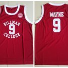 A Different World Dwayne Wayne Hillman #9 College Basketball Jersey Red Sewn
