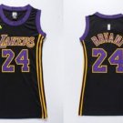 Women's Los Angeles Lakers #24 Kobe Bryant Dress Basketball Jersey Black