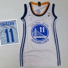 Women's Golden State Warriors #11 Klay Thompson Dress Basketball Jersey White