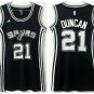 Women's San Antonio Spurs #21 Tim Duncan Dress Basketball Jersey Black