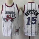 Youth Toronto Raptors #15 Vince Carter Throwback Basketball Jersey White
