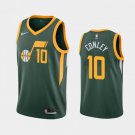 Men's Utah Jazz #10 Mike Conley Green Earned Basketball Jersey Stitched