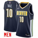 Men's Denver Nuggets #10 Bol Bol Navy Swingman Basketball Jersey Stitched