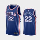Men's Philadelphia 76ers #22 Matisse Thybulle Blue Icon 2019 Draft Jersey