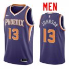 Men's Phoenix Suns #13 Cameron Johnson Purple Icon 2019 Draft Jersey