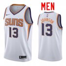 Men's Phoenix Suns #13 Cameron Johnson White Asociation 2019 Draft Jersey