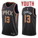Youth Phoenix Suns #13 Cameron Johnson Black Statement 2019 Draft Jersey