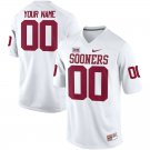 men's & youth Oklahoma Sooners 00 Custom Name Number Jersey White College Football