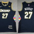 Men's Denver Nuggets #27 Jamal Murray Jersey 2022 Navy City Edition Swingman Basketball