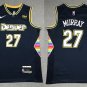 Men's Denver Nuggets #27 Jamal Murray Jersey 2022 Navy City Edition Swingman Basketball