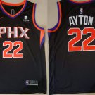Men's Phoenix Suns #22 Deandre Ayton Jersey 2021 Black Swingman Basketball