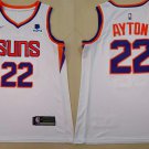 Men's Phoenix Suns #22 Deandre Ayton Jersey 2021 White Swingman Basketball