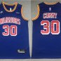 Men's  Golden State Warriors #30 Stephen Curry Jersey 2022 Blue Classic Edition Swingman Basketball