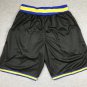 Men's Golden State Warriors Swingman Basketball Shorts 75th Diamond 2022 Black City Edition