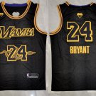 Men's Los Angeles Lakers #24 Kobe Bryant Jersey Black Mamba Basketball