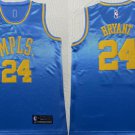 Men's Los Angeles Lakers #24 Kobe Bryant Jersey MPLS Blue Basketball