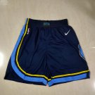 Men's Memphis Grizzlies Swingman Basketball Shorts 2021 Navy Icon Edition