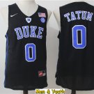 men's & youth Duke Blue Devils #0 Jayson Tatum College Basketball Jersey Black
