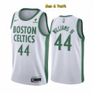men's & youth Boston Celtics #44 Robert Williams III Jersey White 2021 City Edition Basketball