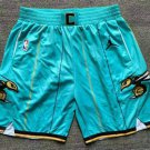 Men's Charlotte Hornets Basketball Shorts Teal Buzz City Edition Swingman
