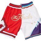 Men's 1997 "The Finals" Bulls x Jazz Just Don Red/White Basketball Shorts