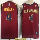 men's & youth Cleveland Cavaliers #4 Evan Mobley Jersey Maroon Icon Edition Swingman Basketball