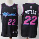 men's & youth Miami Heat #22 Jimmy Butler Jersey Black City Edition Swingman Basketball