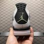 unisex jumpman jordan four Oli Green athleisure fashion trend sneakers with shoes box