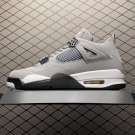 unisex jumpman jordan four  Cool Grey athleisure fashion trend sneakers with shoes box