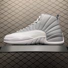 unisex jumpman jordan twelve Stealth athleisure fashion trend sneakers with shoes box