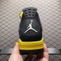 unisex jumpman jordan four  Thunder athleisure fashion trend sneakers with shoes box