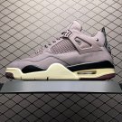 unisex jumpman jordan four Violet Ore athleisure fashion trend sneakers with shoes box
