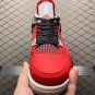 unisex jumpman jordan four Toro Bravo athleisure fashion trend sneakers with shoes box